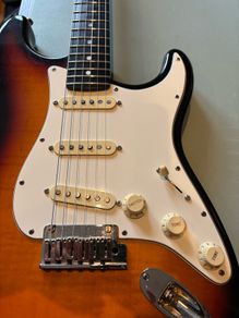 Fender custom Shop 69 pickups in loaded pickguard