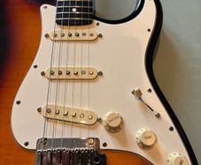 Fender custom Shop 69 pickups in loaded pickguard