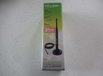 New TP-LINK 2.4GHZ 5DBI Omni- Directional Antenna