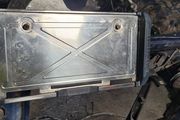 mitsubishi number plate holder