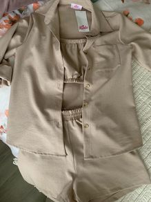 NEW 3 pieces linen/viscose summer set NEW size 8-10