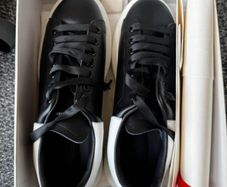 Alexander McQueen Black & White Oversized Sneaker - Size US 12 / EU 45