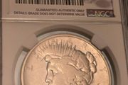 1921 peace dollar. Rare !