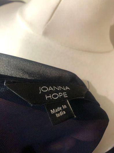 Joanna Hope navy blouse and cami set (size 26)
