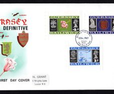 1969 Guernsey Definitive Booklet Stamps First Day Cover (FDC)
