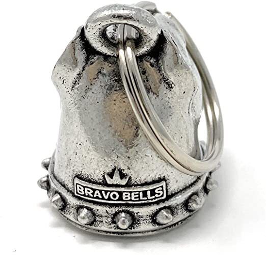 Bravo 3D Pit Bull Guardian Spirit Bell Motorcycle Motorbike Biker Gift