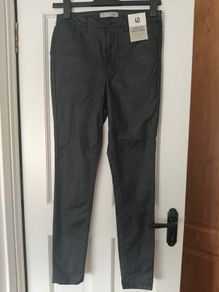 Pleather Jeans