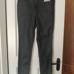 Pleather Jeans