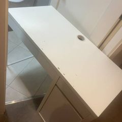 Ikea desk with storage.