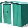 Garden Storage Shed Anthracite Steel 257x205x178 Cm Multiple Colours Available (free Postage) Image 4