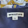 Whistles Ladies Dress in Navy, Yellow, and White with Thin Straps Size: UK 10 / EU 38 Image 2