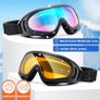 2-Pack Ski Goggles, Compatible Snowboard Goggles for Kids, Teens, Youth, Boys, Girls, Men and Women, Motorcycle Goggles, Wind Resistance Goggles Image 2