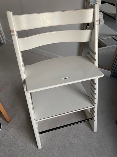 2x Stokke Tripp Trapp High Chairs (Baby Blue or White)