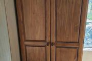 Classic Twin-Door Wooden Wardrobe (Free)