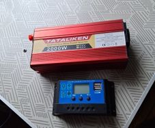 inverter 2000w  + SOLOR controller