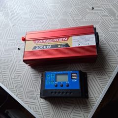 inverter 2000w  + SOLOR controller