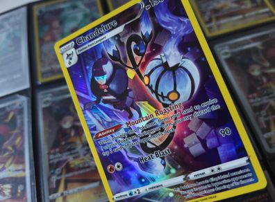Chandelure ! Illustration Rare ! from Lost Origin Set ! 2022 ! Pokemon Card !
