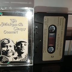 The Makem & Clancy Concert 1977 Double Play Cassette Signed By Makem And Clancy