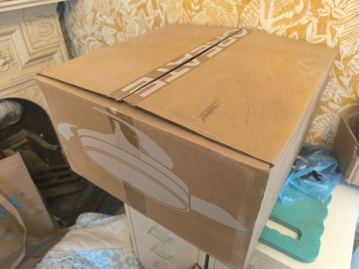 ceiling fan and light with Remote control, brand new still in box