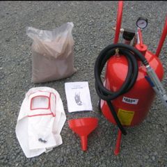 Sandblasting sand