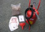 Sandblasting sand