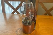 Antique Copper Wall Oil Lamp