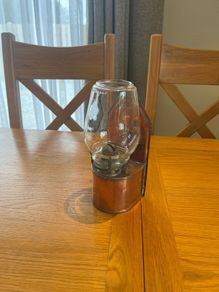 Antique Copper Wall Oil Lamp