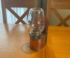 Antique Copper Wall Oil Lamp