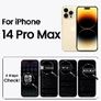 Liquid Silicone Case For Apple iPhone 14 Pro Max Luxury Thin Phone Cover Yellow Image 5