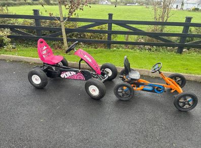 Berg and John Deere go karts/tractors/Acc