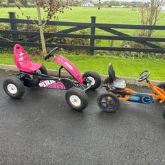 Berg and John Deere go karts/tractors/Acc