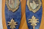 Pair of Vintage Handmade wall hanging hooks