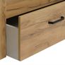 LINDTRUP King Size Bed Frame 160 200 cm Oak Image 3