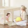 Baby Playpen for Babies and Toddlers, 47x47inch Small Play Pen for Indoors, Toddler Playpen for Apartment, Play Yard, Baby Activity Play Fence, 120x120cm Twins Playard Image 6