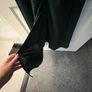 NEW Zara Forest Green Midi Dress - Size 12 / Size Large Image 9