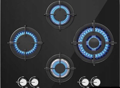 Gas Hob 4 burners propane/natural gas