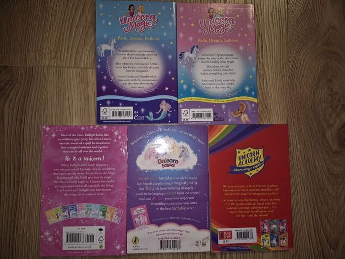 Unicorn 5 books