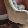 Antique Button Backed Armchair Image 2