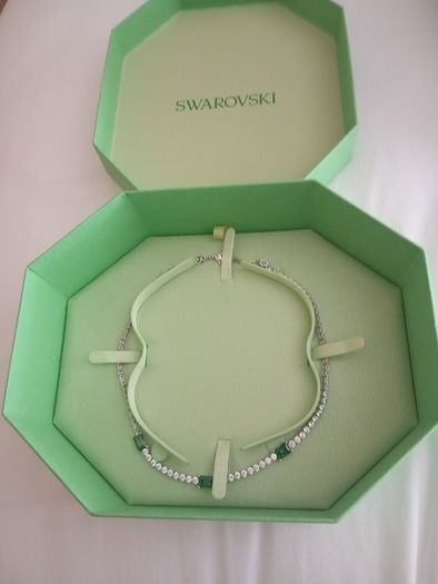 Swarovski tennis necklace