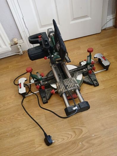 Parkside sliding compound mitre saw.