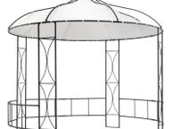 main image for ad Gazebo 300x290 cm White Round
