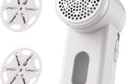 NEW SALE | Electric Lint Remover, Portable Fabric Shaver Defuzzer with 6-Leaf Blades, Dual Protection, Removable Bin, Quickly Remove Fuzz, Lint Balls, Pills, Bobbles from Clothes