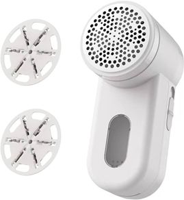 NEW SALE | Electric Lint Remover, Portable Fabric Shaver Defuzzer with 6-Leaf Blades, Dual Protection, Removable Bin, Quickly Remove Fuzz, Lint Balls, Pills, Bobbles from Clothes
