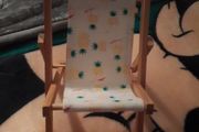 dolls deck chair