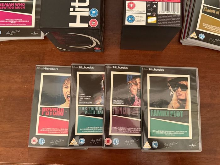Alfred Hitchcock Boxset -  V. Good Condition