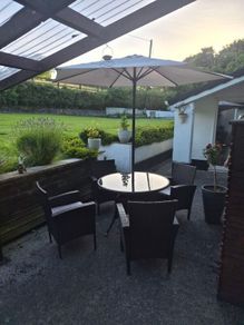 Garden Rattan Table & Chairs