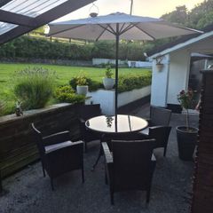 Garden Rattan Table & Chairs
