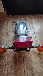 classic vintage honda cb fender lights