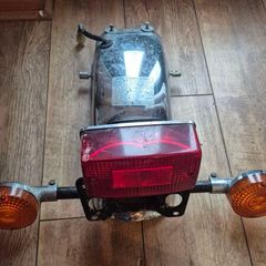 classic vintage honda cb fender lights