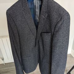 Remus Uomo Blue Blazer Size 42R slim fit